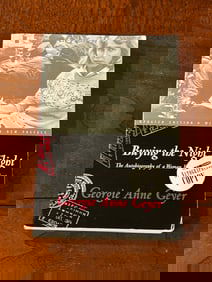 Buying The Night Flight By Georgie Anne Geyer SIGNED Edition