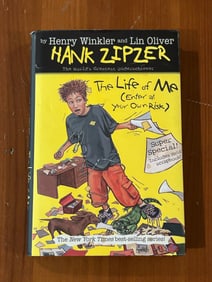 Hank Zipper The Life Of Me (Enter At Your Own Risk) by Henry Winkler SIGNED First Edition