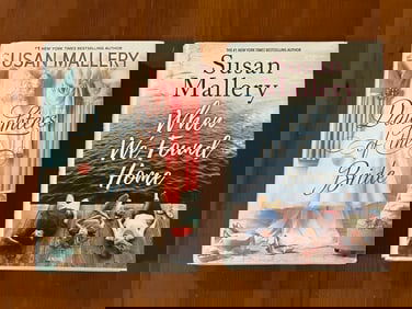 Susan Mallery SIGNED First Editions - Daughters Of The Bride & When We Found Home