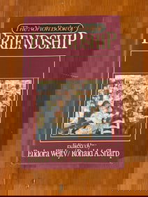 The Norton Book Of Friendship edited by Eudora Welty & Ronald A Sharp SIGNED by Sharp
