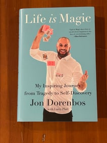 Life Is Magic by Jon Dorenbos SIGNED & Inscribed First Edition
