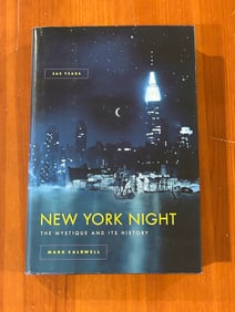 New York Night by Mark Caldwell SIGNED & Inscribed First Edition
