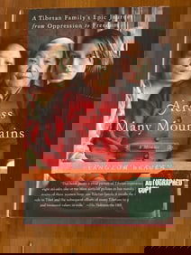 Across Many Mountains by Yangzom Brauen SIGNED First Edition