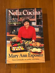 Nella Cucina By Mary Ann Esposito SIGNED & Inscribed First Edition