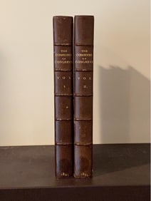 The Comedies Of William Congreve In Two Volumes 1895 Limited To 25 Copies Printed On Japanese Vellum