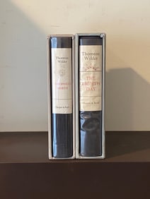 The Eighth Day and Theophilus North by Thornton Wilder. SIGNED Limited Numbered Editions