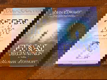 John Edward SIGNED First Editions After Life & Final Beginnings