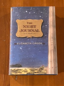 The Night Journal By Elizabeth Crook SIGNED First Edition