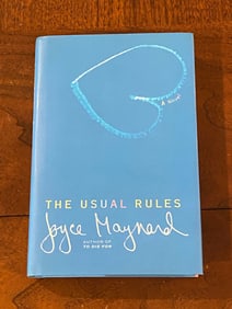 The Usual Rules By Joyce Maynard SIGNED & Inscribed With Doodle First Edition