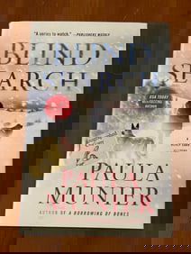 Blind Search by Paula Munier SIGNED First Edition