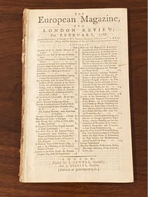 The European Magazine And London Review For February 1788