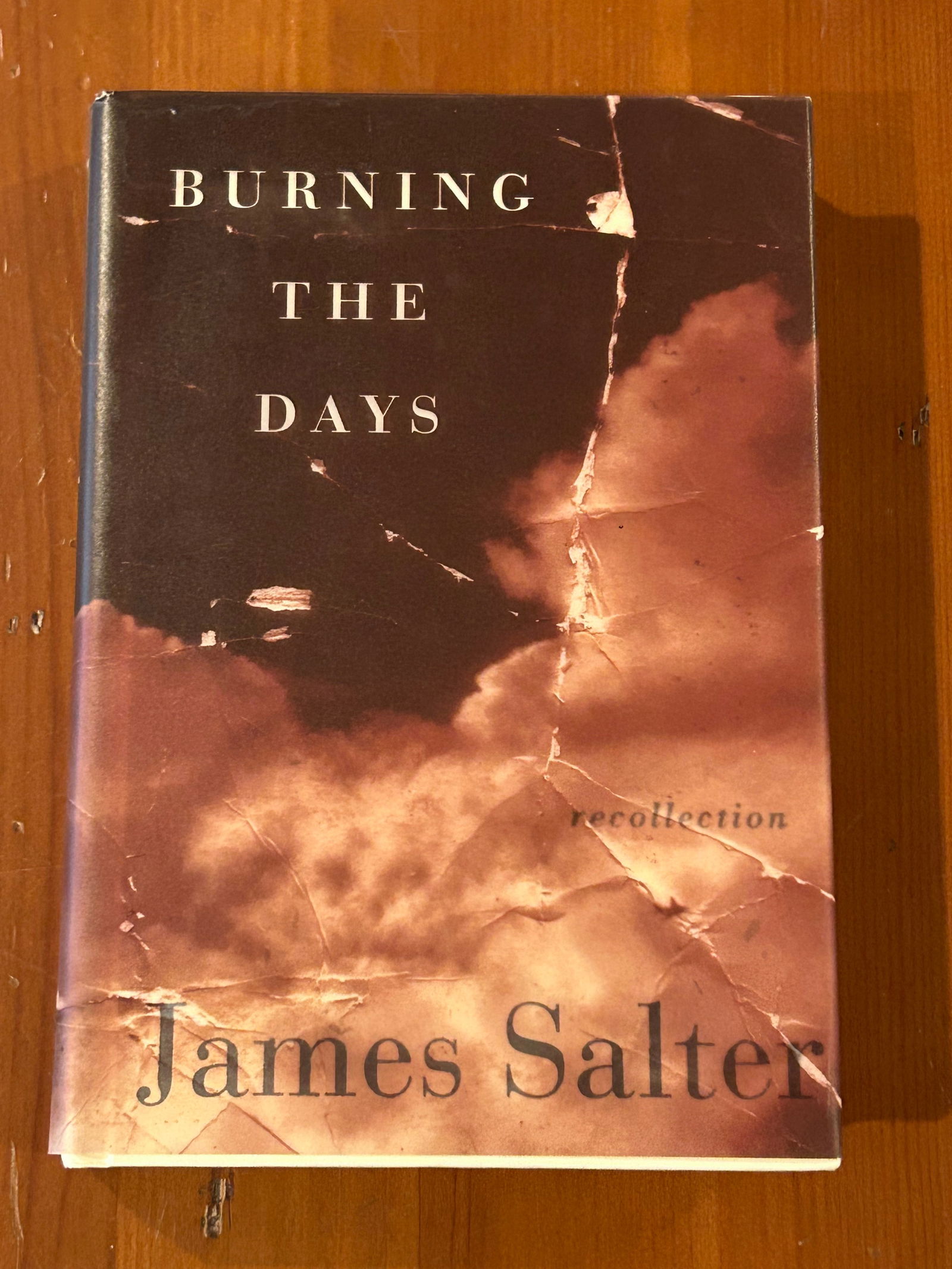 Burning The Days by James Salter SIGNED First Edition: Burning The Days by James Salter SIGNED First Edition published by Random House, New York, 1997