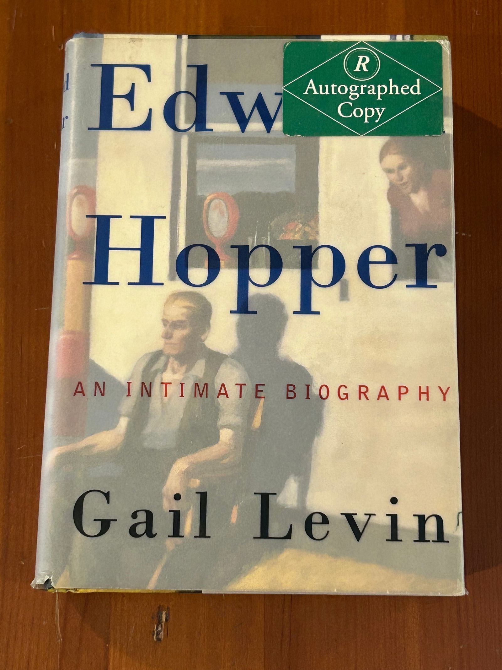Edward Hopper An Intimate Biography by Gail Levin SIGNED First Edition (1 of 7)