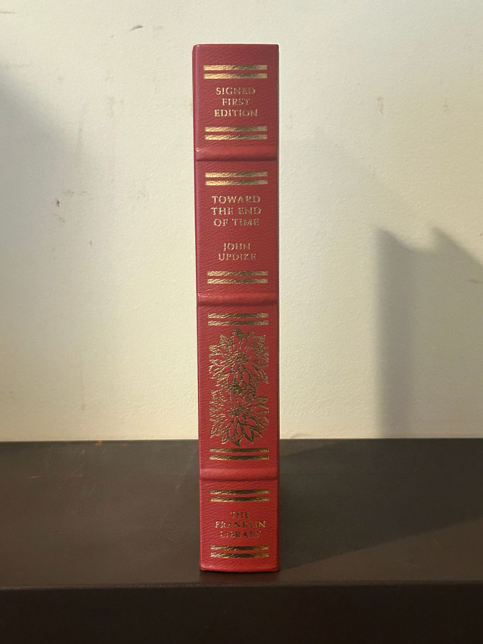 Toward The End Of Time by John Updike SIGNED Leather Bound First Edition (1 of 7)