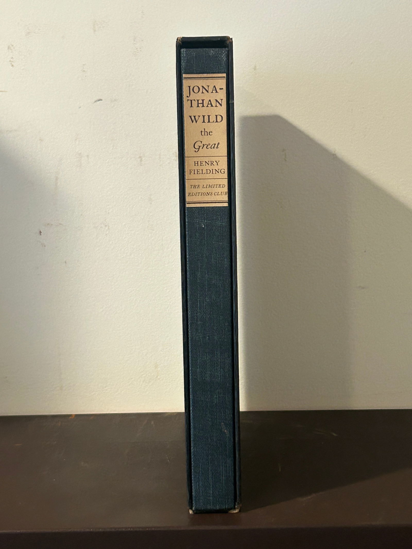 Mr. Jonathan Wild The Great by Henry Fielding Illustrated & SIGNED by T. M. Cleland (1 of 7)