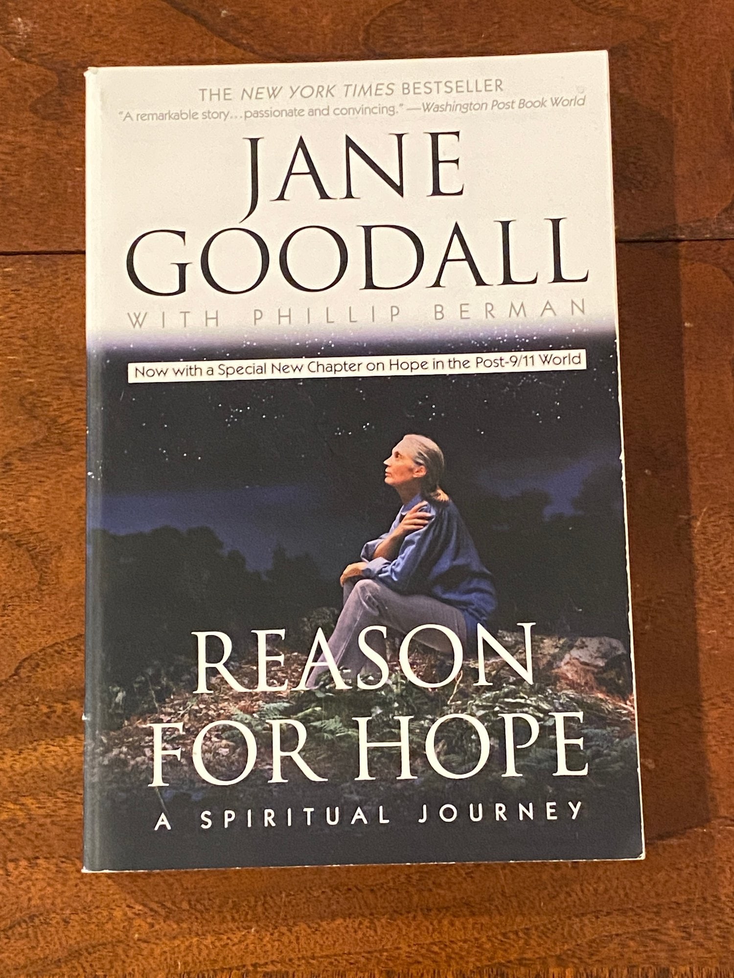 Reason For Hope A Spiritual Journey By Jane Goodall SIGNED Softcover (1 of 4)