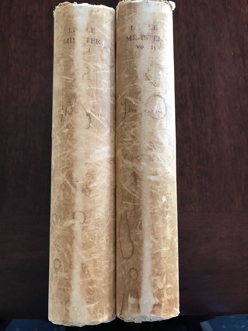 Little Minister By James Matthew (J.M.) Barrie With His SIGNATURE Laid In (1 of 12)