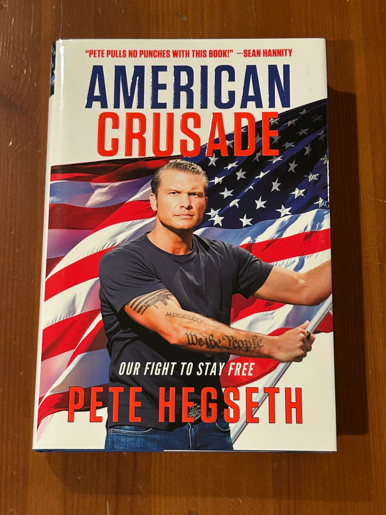 American Crusade by Pete Hegseth SIGNED First Edition (1 of 7)