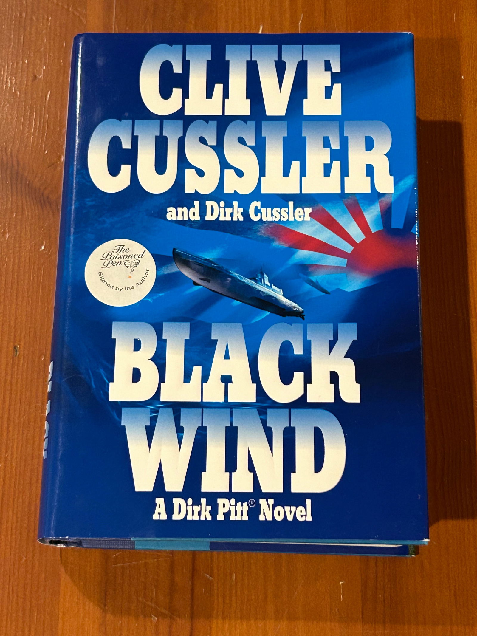 Black Wind by Clive Cussler and Dirk Cussler SIGNED First Edition (1 of 6)