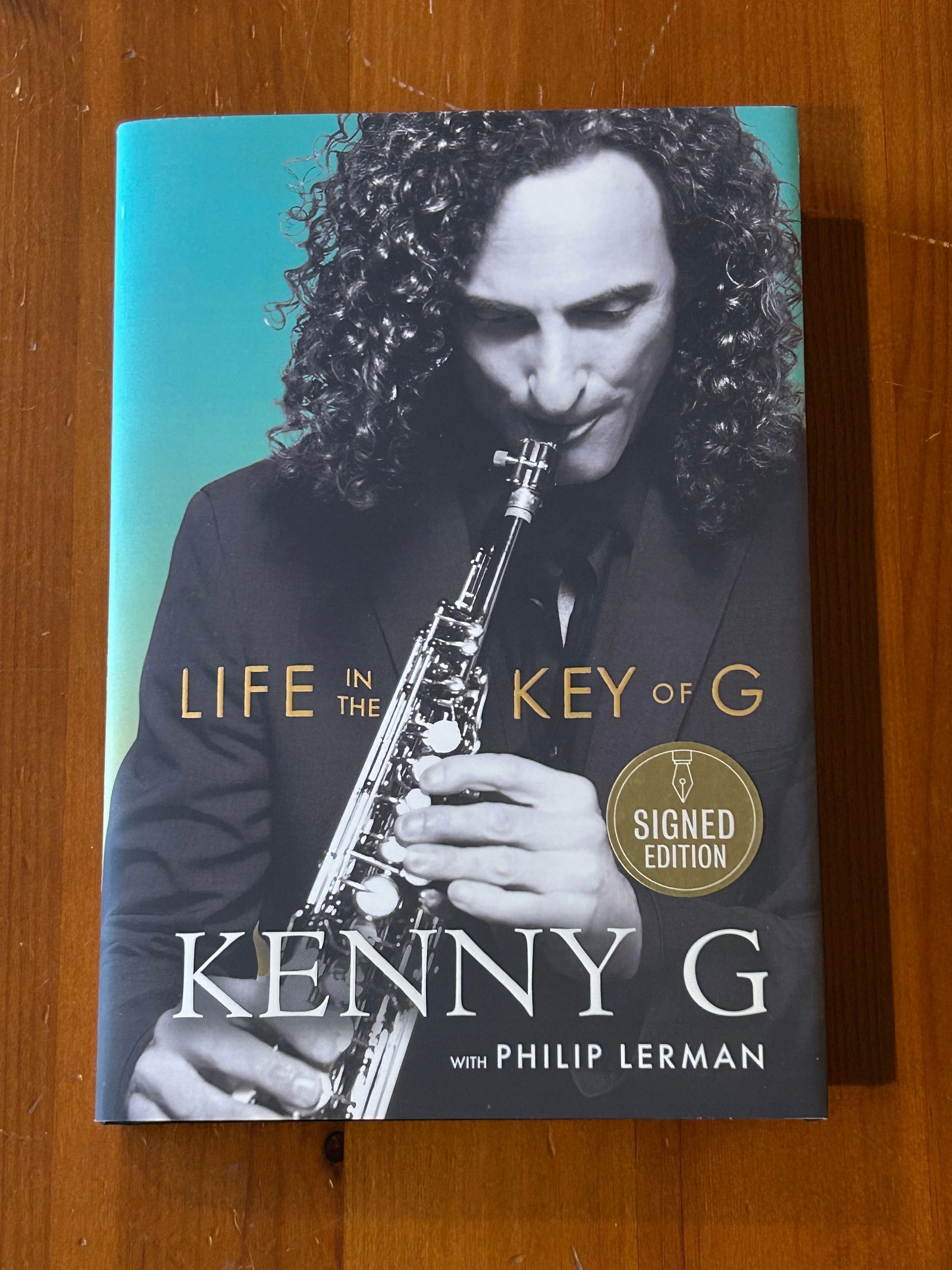 Life In The Key Of G by Kenny G SIGNED First Edition (1 of 7)