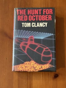 The Hunt For Red October By Tom Clancy First UK Edition