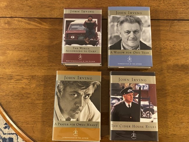 John Irving Novels Modern Library Editions (1 of 3)