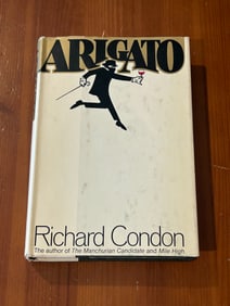 Arigato by Richard Condon SIGNED First Edition
