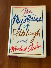 The Mysteries Of Pittsburgh by Michael Chabon SIGNED First Edition