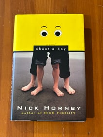About A Boy By Nick Hornby SIGNED First Edition
