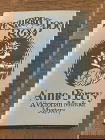 Resurrection Row By Anne Perry SIGNED And Inscribed First Edition