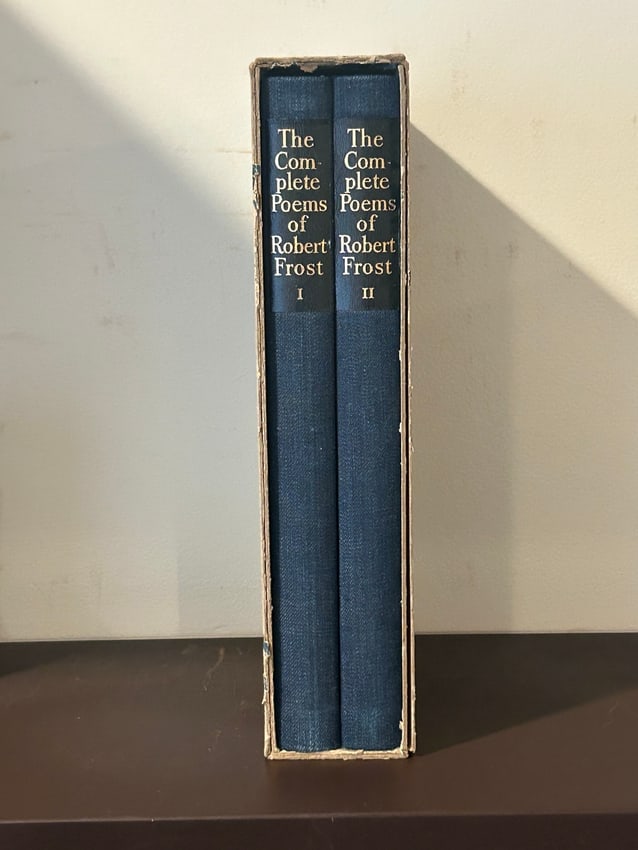 The Complete Poems of Robert Frost SIGNED Limited Numbered Edition (1 of 18)