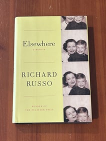 Elsewhere A Memoir by Richard Russo SIGNED First Edition