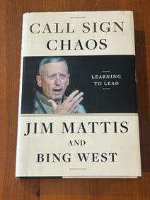 Call Sign Chaos by Jim Mattis SIGNED First Edition