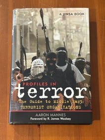 Profiles In Terror by Aaron Mannes SIGNED & inscribed First Edition