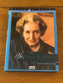 Yo, Maria De Borbon By Javier Gonzalez De Vega SIGNED With  Handwrritten SIGNED Note