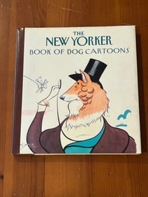 The New Yorker Book Of Dog Cartoons RARE SIGNED & Inscribed by George Booth