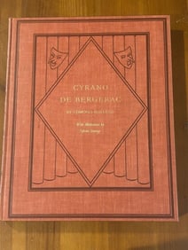 Cyrano De Bergerac by Edmond Rostand Illustrated & SIGNED By Sylvain Sauvage