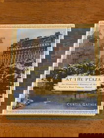 At The Plaza By Curtis Gathje SIGNED & Inscribed First Edition