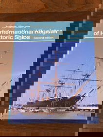 International Register Of Historic Ships By Norman J. Brouwer SIGNED & Inscribed