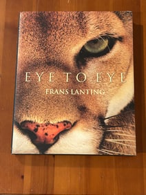 Eye To Eye By Frans Lanting SIGNED First Edition Beautifully Photographed Outdoor And Nature
