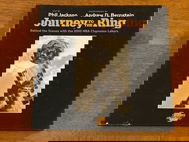 Journey To The Ring By Phil Jackson SIGNED & Inscribed By Photographer Andrew D. Bernstein