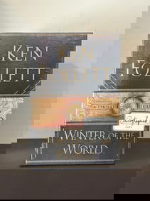 The Century Trilogy by Ken Follett SIGNED Box Set Still In Shrink-wrap