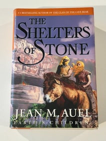 The Shelters Of Stone by Jean M. Auel SIGNED First Edition
