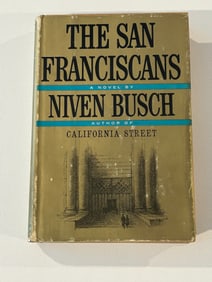 The San Franciscans by Niven Busch SIGNED First Edition
