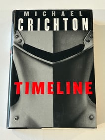 Timeline by Michael Crichton SIGNED & Inscribed First Edition