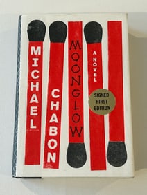 Moonglow by Michael Chabon SIGNED & Inscribed First Edition