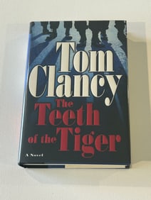 The Teeth Of The Tiger by Tom Clancy SIGNED First Edition