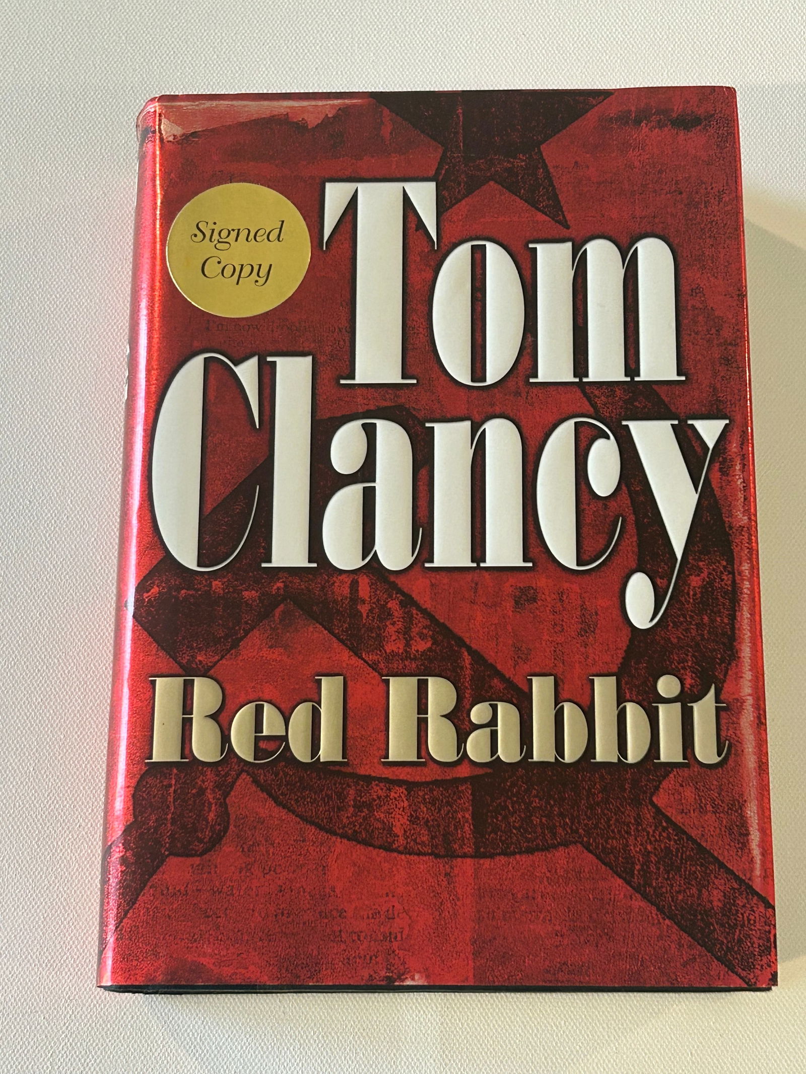 Red Rabbit by Tom Clancy SIGNED First Edition (1 of 7)