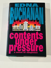 Contents Under Pressure by Edna Buchanan SIGNED First Edition