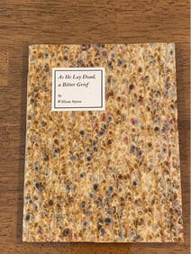 As He Lay Dead, A Bitter Grief By William Styron SIGNED Limited Numbered Edition